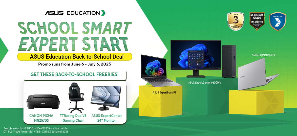 ASUS Education School Smart Expert Start Promo